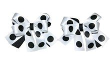 将图片加载到图库查看器，Spotty Ribbon Hair Bobbles (Various Colours)