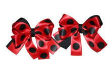 将图片加载到图库查看器，Spotty Ribbon Hair Bobbles (Various Colours)