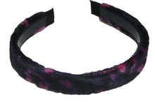 Load image into Gallery viewer, Animal Print Furry Hair Band (Various Colours)