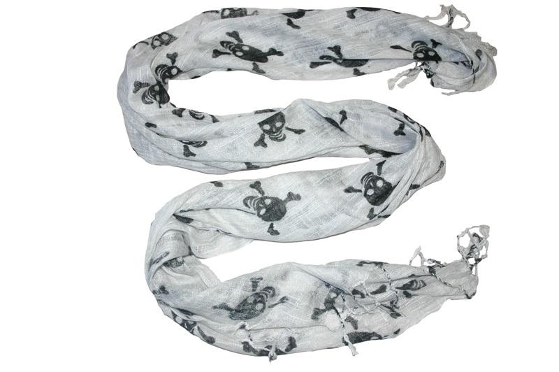 Scarves With Skulls (Various Colours) Scarf