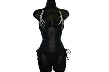 将图片加载到图库查看器，Skeleton Hand Print Bikini