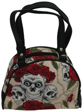 将图片加载到图库查看器，Small Skulls and Roses Bag (Various Colours)