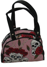 将图片加载到图库查看器，Small Skulls and Roses Bag (Various Colours)
